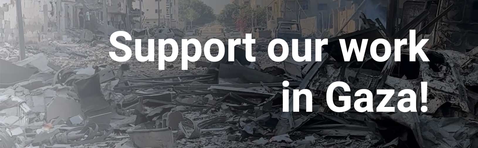 Support our work in Gaza