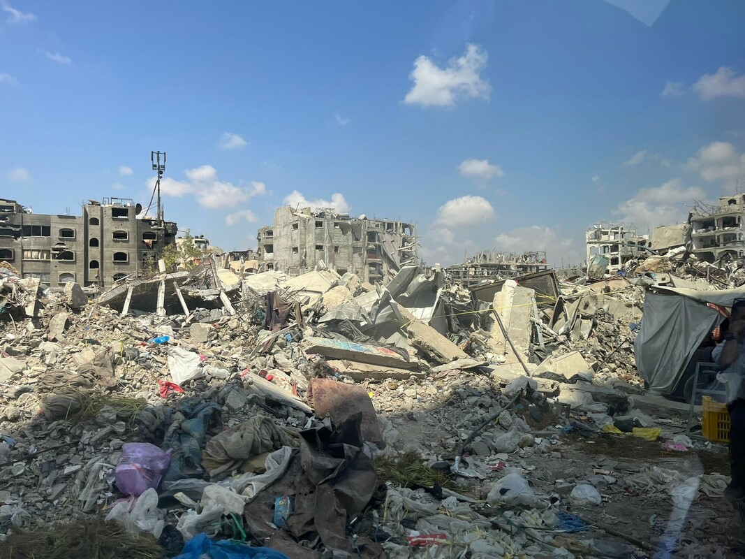 Destruction in Gaza City