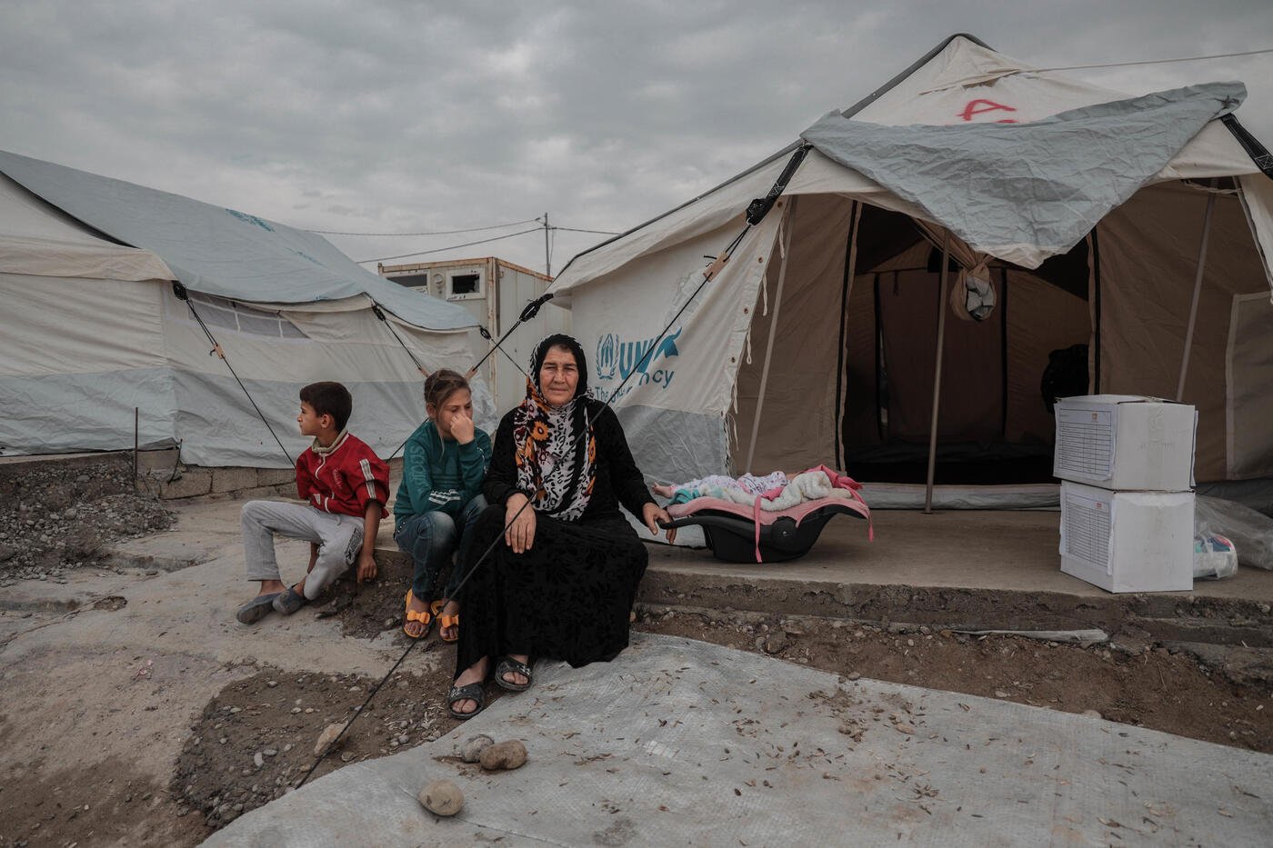 Iraq: Delivering Support Tent By Tent 